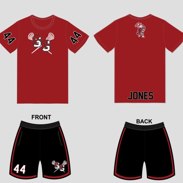 Tartans Lacrosse Crimson Player Pack Thumbnail