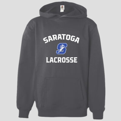 SYLA Lacrosse White (OC) - Youth Performance Fleece Hooded Sweatshirt Thumbnail