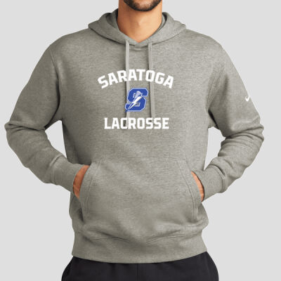 SYLA Lacrosse White (OC) - Club Fleece Sleeve Swoosh Pullover Hoodie Thumbnail